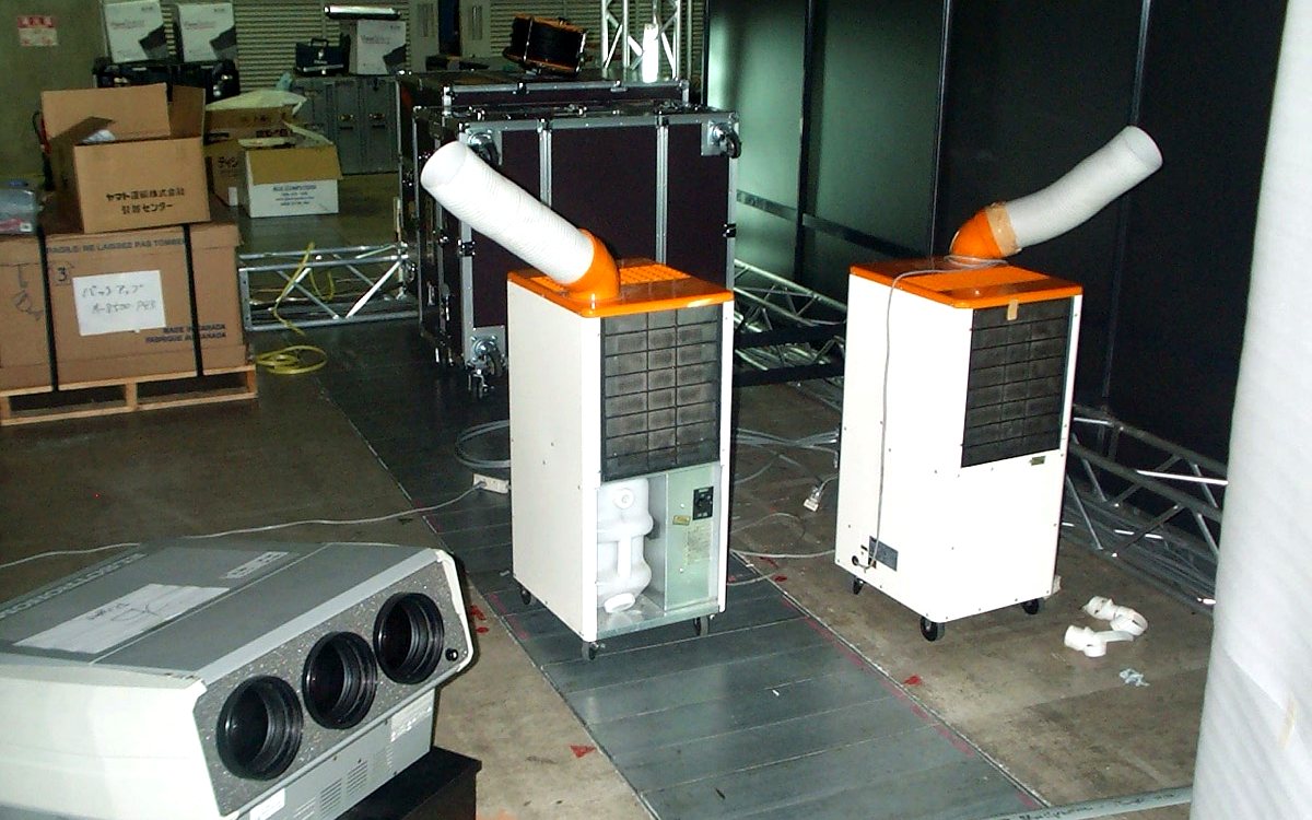 Tower AC unit for large commercial space